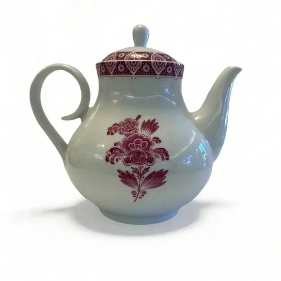 Vintage Porcelain Teapot Bohemian Style - Picture 1 of 7